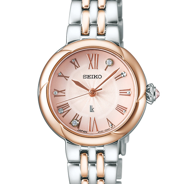SEIKO LUKIA Grow SSWA006 Pink Stainless Steel Women's Watch