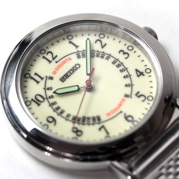 SEIKO Pocket Watch SVFQ003 White Silver Nurse Watch Men's Watch