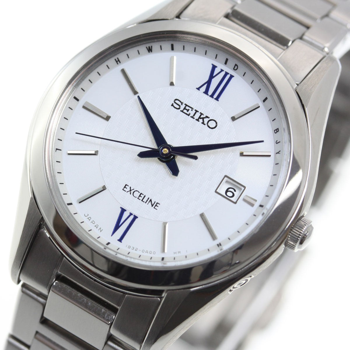 SEIKO Dolce & Exeline Pair SWCW145 White Solar Titanium Women's Watch