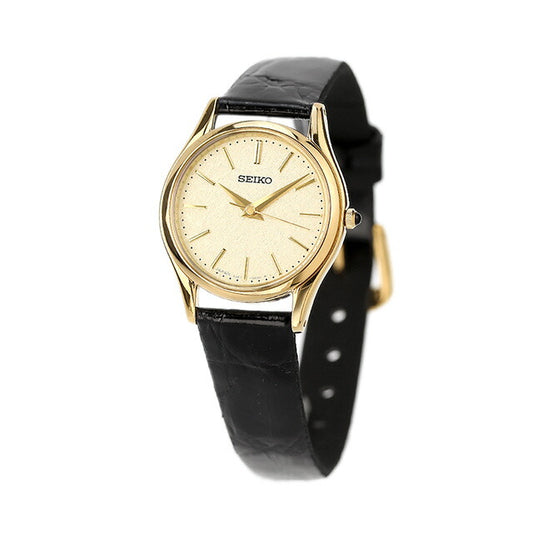 SEIKO EXCELINE SWDL160 Gold Women's Watch