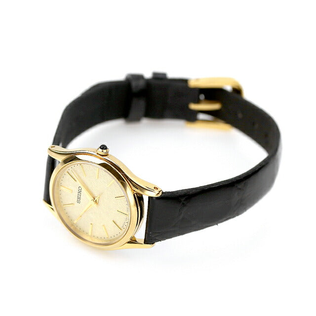 SEIKO EXCELINE SWDL160 Gold Women's Watch