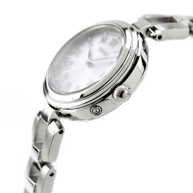 SEIKO SELECTION SWFH145 Silver Solar Radio Stainless Women's Watch