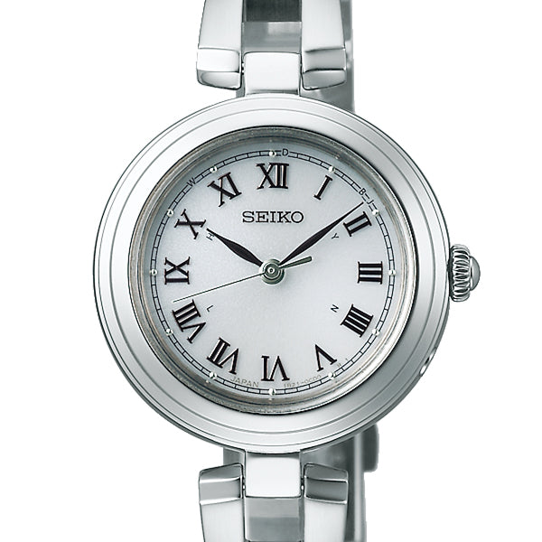 SEIKO SELECTION SWFH145 Silver Solar Radio Stainless Women's Watch