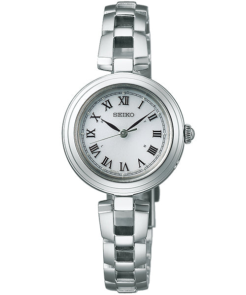 SEIKO SELECTION SWFH145 Silver Solar Radio Stainless Women's Watch
