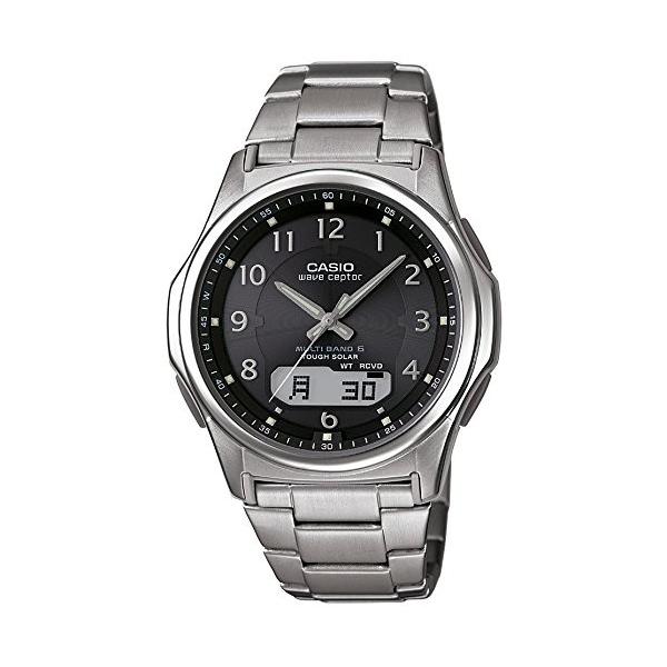 CASIO Wave Ceptor WVA-M630TDE-1AJF Solar Radio Titanium Men's Watch product image