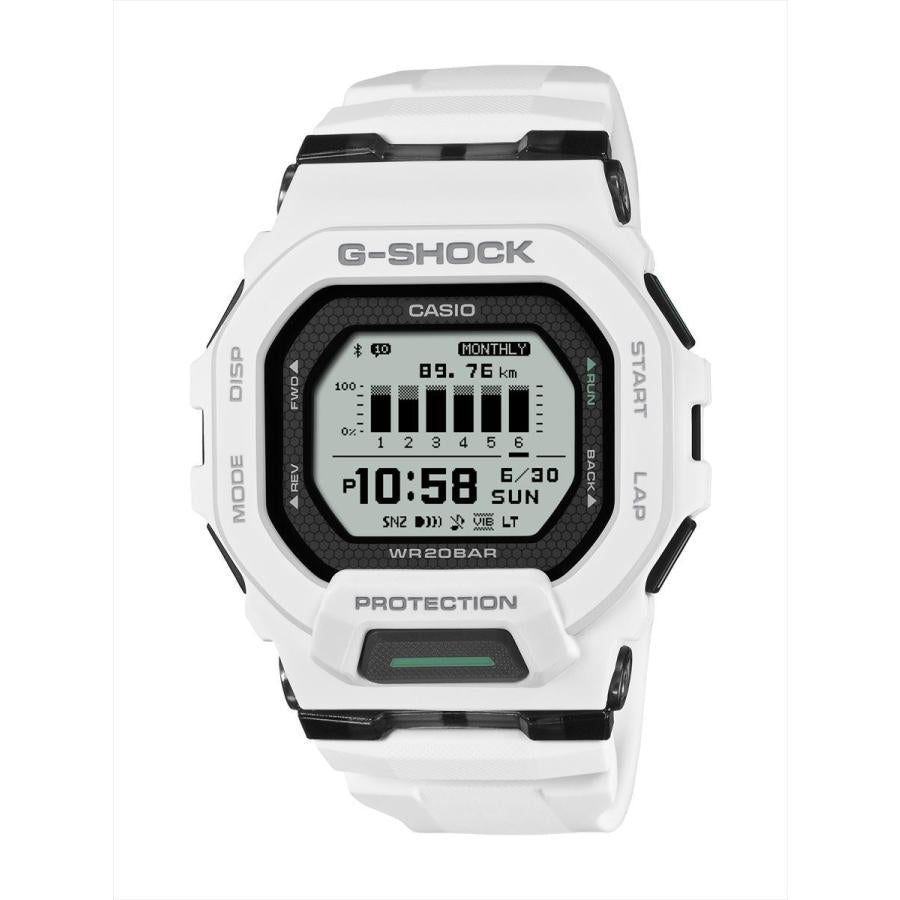 G-SHOCK G-SQUAD GBD-200-7JF White Bluetooth Digital Unisex Watch product image